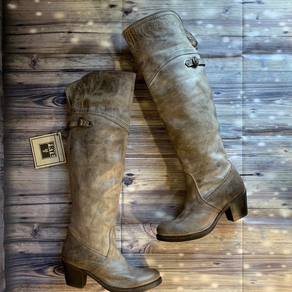Frye Shoes - BRAND NEW FRYE JANE BOOTS IN GRAY